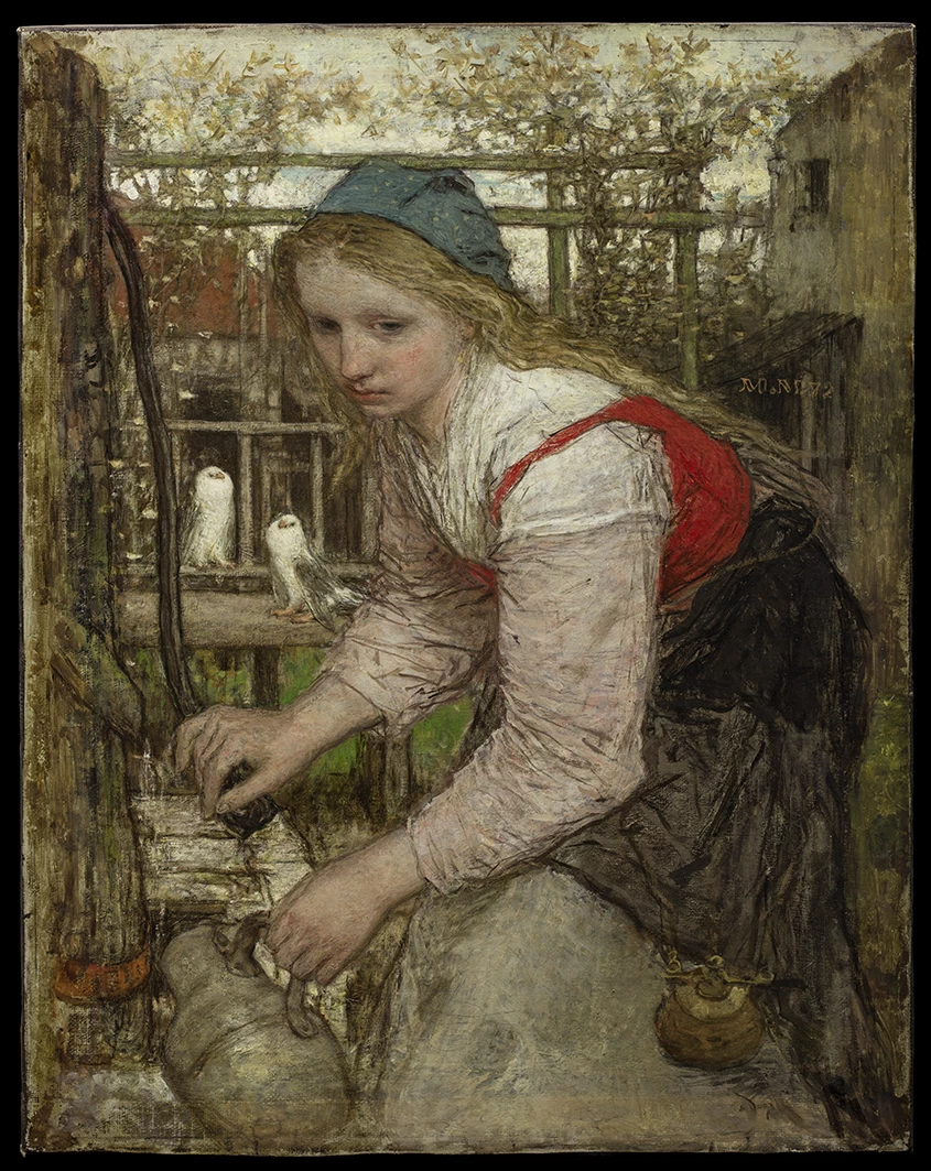 Ragazza alla fontana - Museo di Groninger